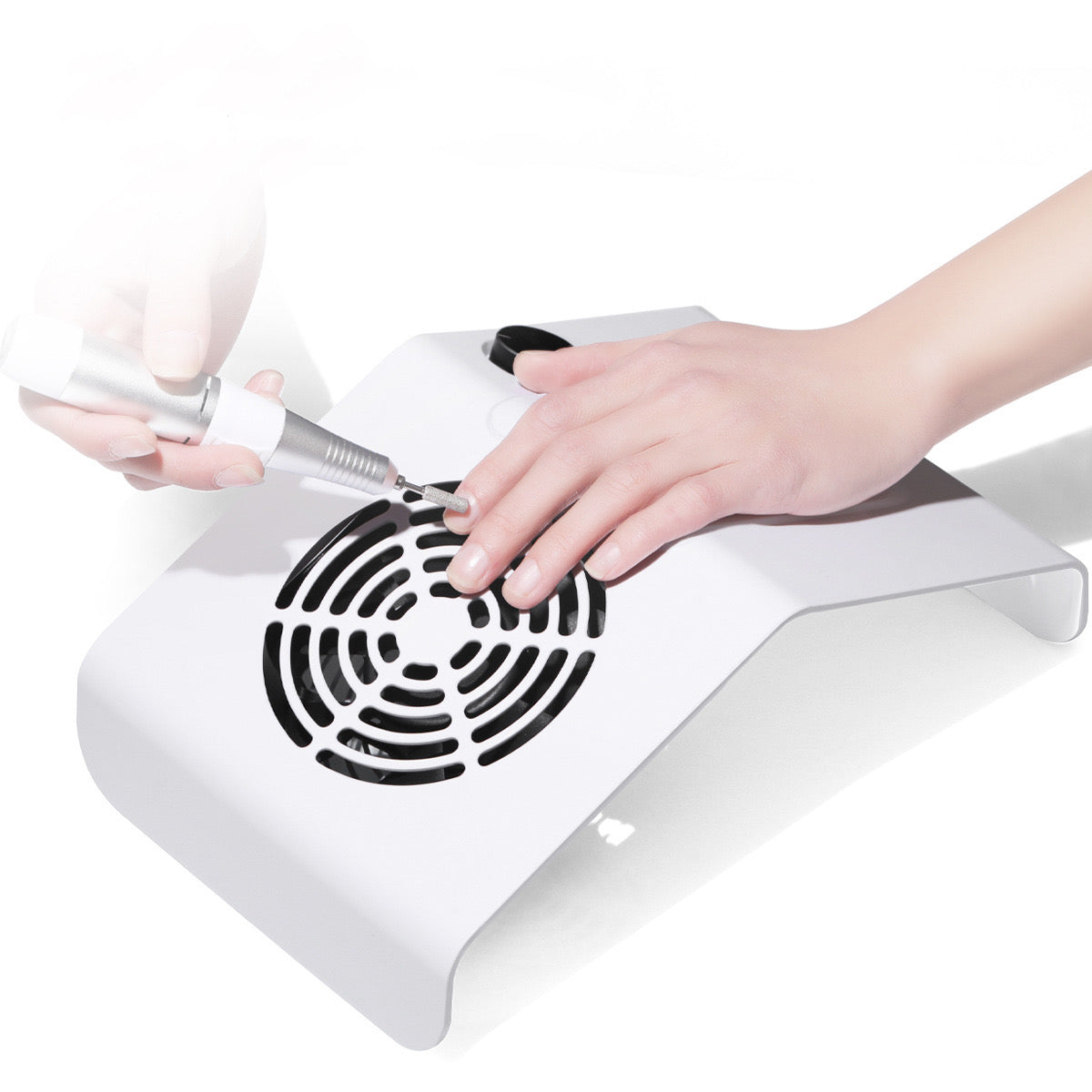 Nail Vacuum Cleaner,80W Nail Dust Collector, Nail Art Tool