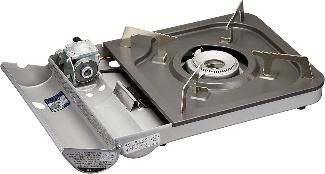 Safy Butane Camping Stove with Portable Case, High-Power Portable BBQ Grill Butane Camping Stove for Backpacking, Beach Parties & Outdoor Cooking