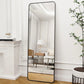 Free Standing Or Hanging Rectangular Mirror 42x152CM / 36X147cm