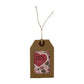 Gift Card With String, 55 X 75 mm, Assorted Designs