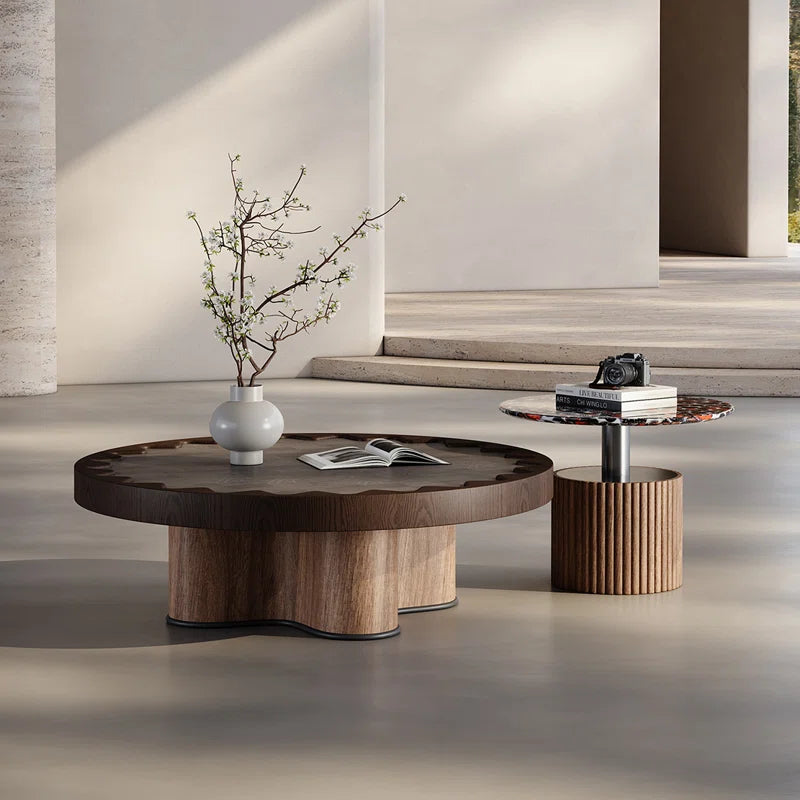 MFURN Simpson Mid-century Creative Coffee Table Set 2pc