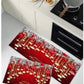 MHome Christmas Themed Floor Mat Set 2pc Various Colours