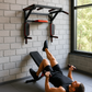ProSportz Multifunction Wall-Mounted Pull-Up & Dip Station – 4-in-1 Home Gym