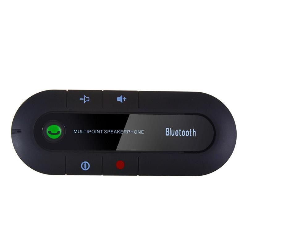 New Sun Visor Car Bluetooth Adapter Receiver FM Transmitter Wireless Bluetooth Speakerphone Hands-Free MP3 Music Player Car Kit