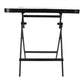 MFurn Foldable Square Glass Table 60X60cm  With Decorative Top