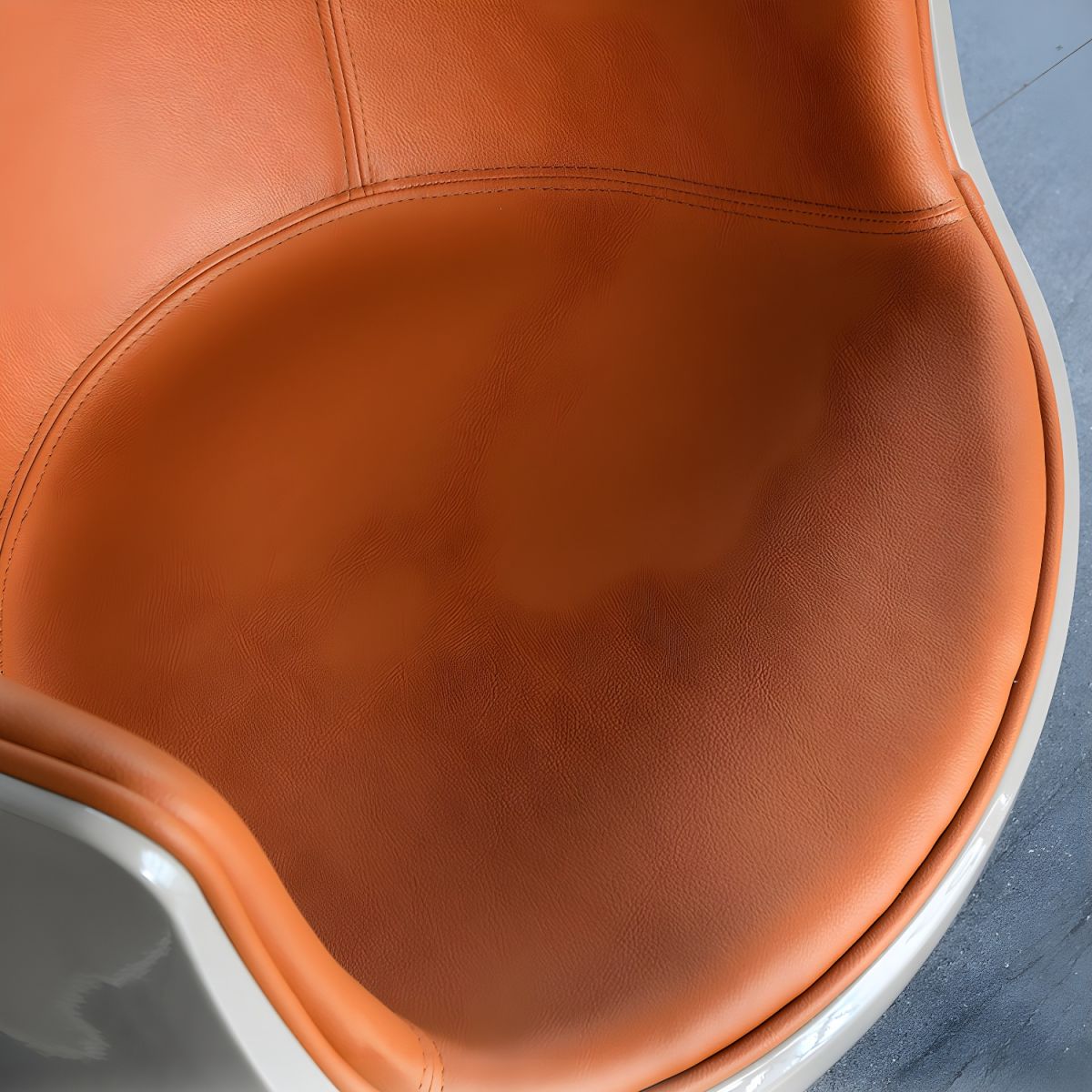 MFurn Swivel Accent Cup Chair – Modern PU Leather Bar & Lounge Chair