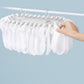 MHome Petal Quick-Grip Laundry Hanger – 32-Piece Space-Saving Drying Rack
