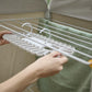 MHome Petal Quick-Grip Laundry Hanger – 32-Piece Space-Saving Drying Rack