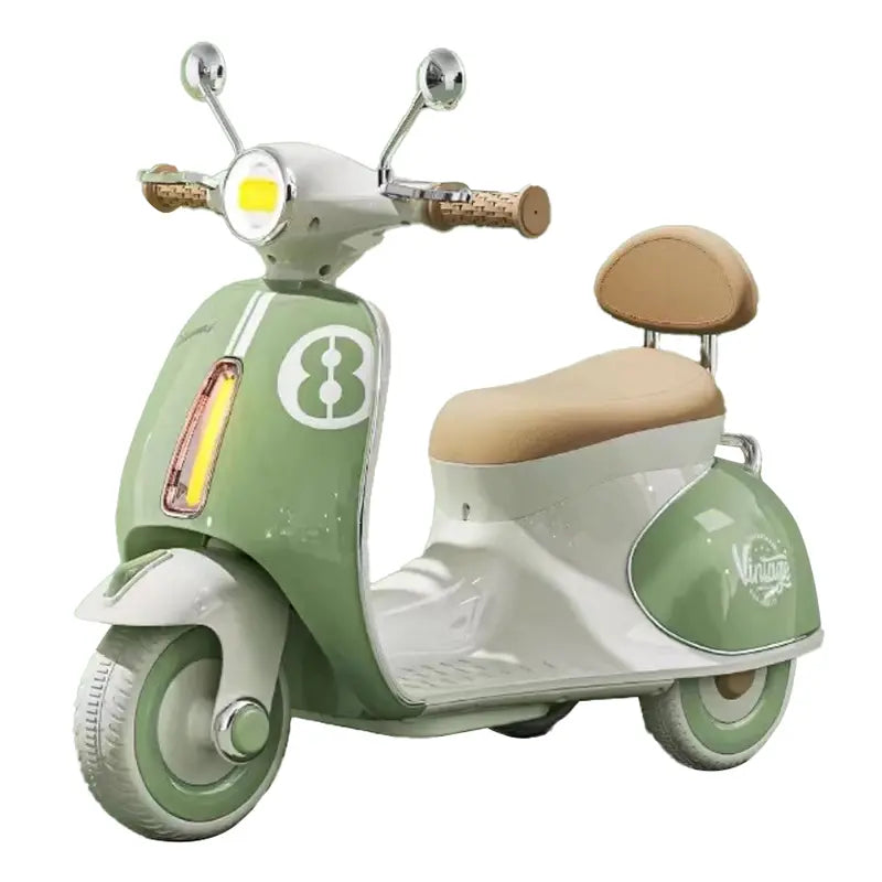 Kids Simulation Electric Motorbike | LED Headlight | Music & Stories | One-Button Start