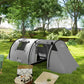 MHome 4person Tunnel Tent with Porch