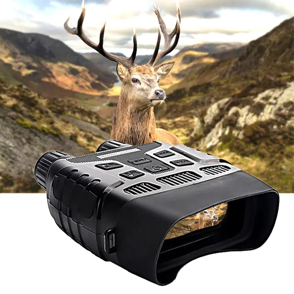 Digital Night Vision Binoculars Telescope Infrared Scope for 100% 4X