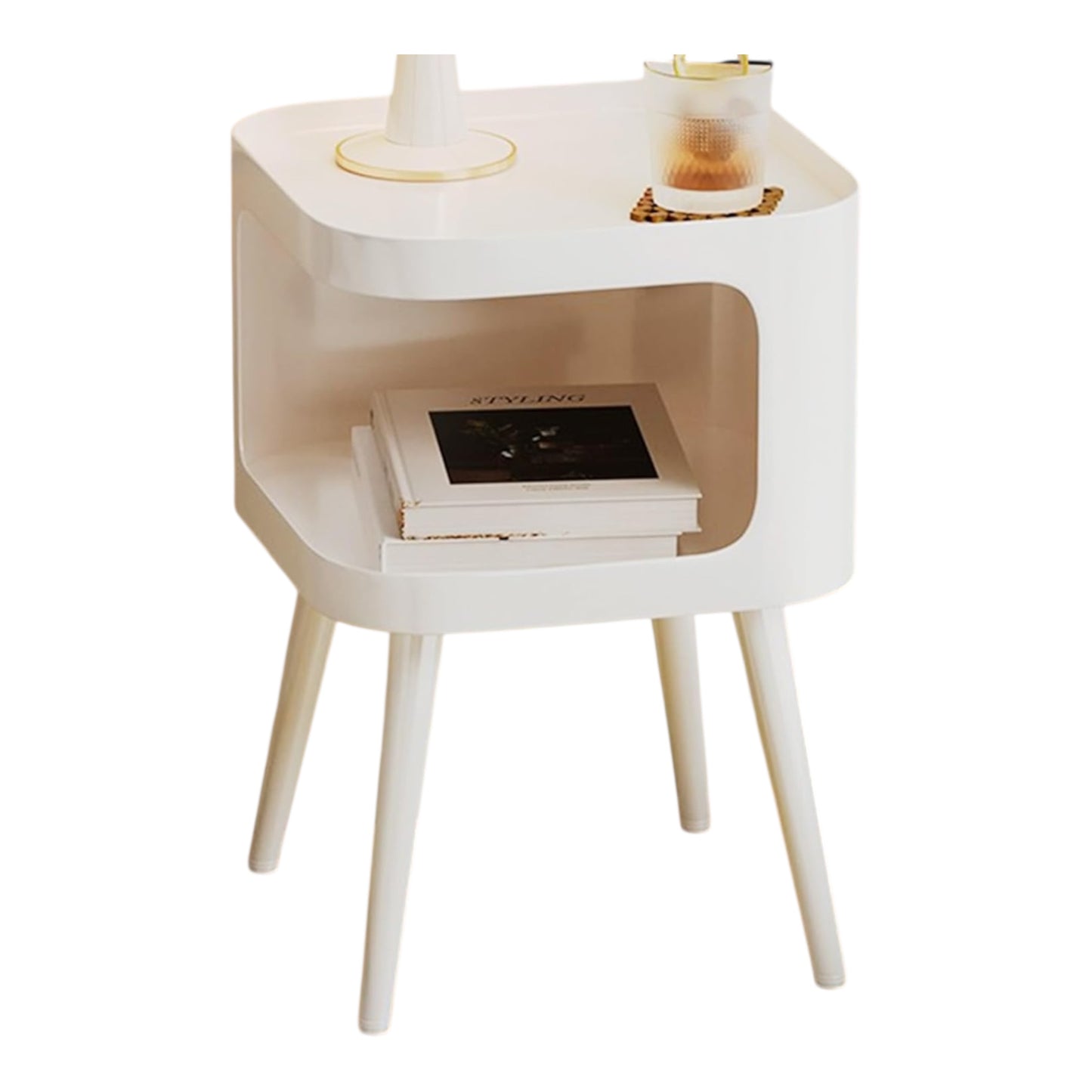 MFurn Modern Bedside Table – Small Coffee Table & Night Stand