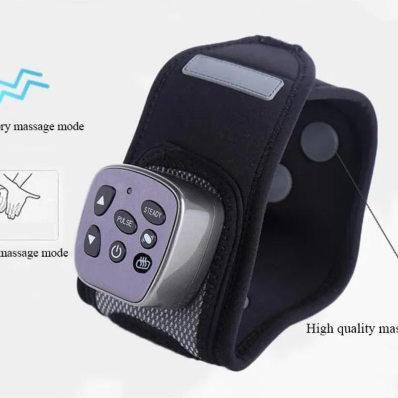 Thermal massage wrist massage instrument to relieve hand fatigue care vibration health care wrist band mas