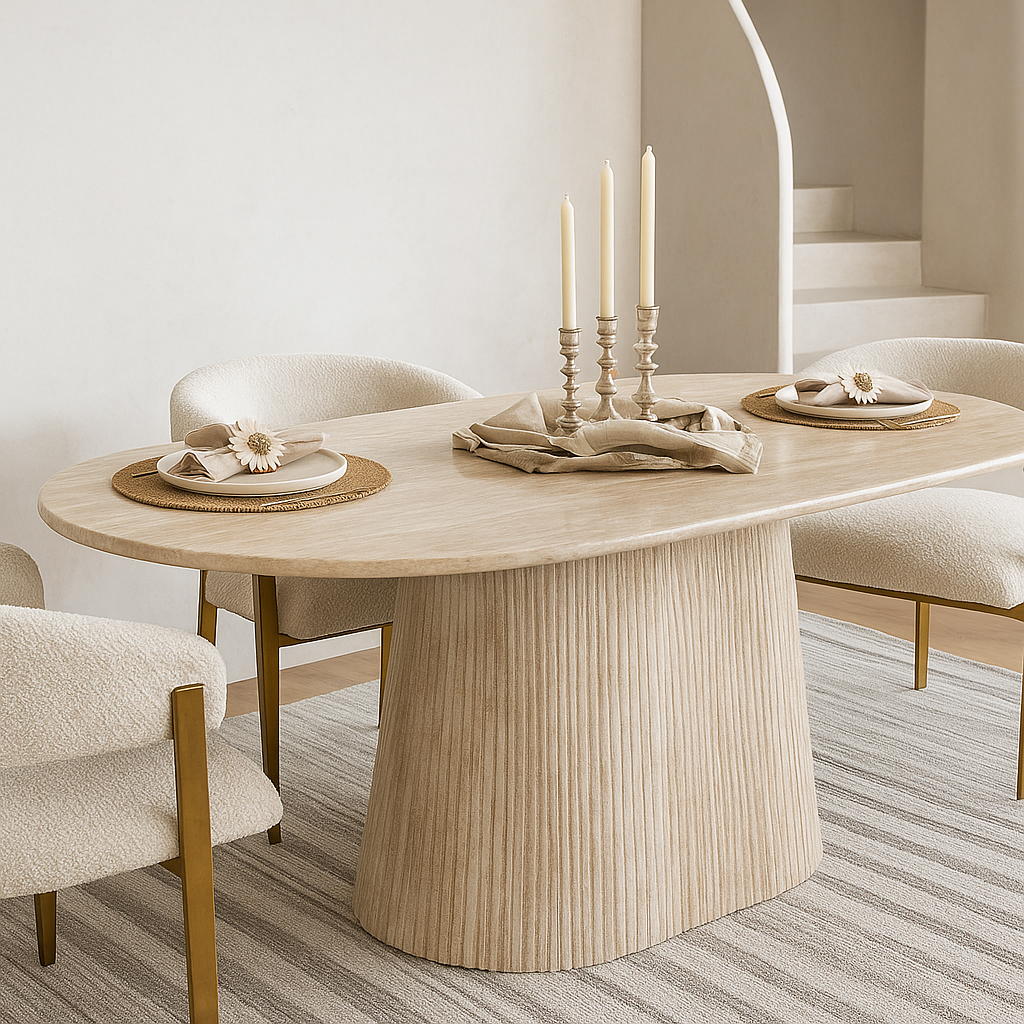 MFurn Nordic Style Dining Set