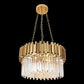 Modern Gold/Crystal Chandelier