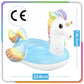 GIANT Pegasus Inflatable Mattress 224×159 cm – Pool & Beach Float with Handles