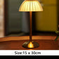 MTech Nordic Crystal Rechargeable Table Lamp LED Bar Lamp Touch Dimmable Golden Desk Lamp Living Room Bedroom-Various Options