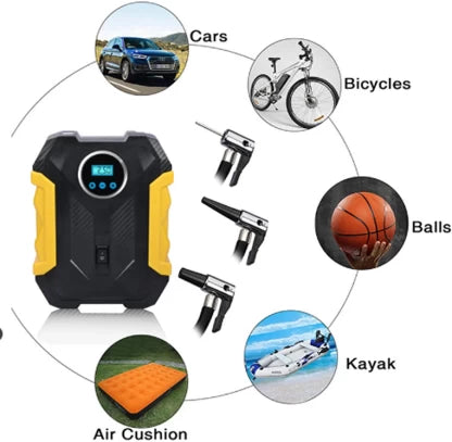 MTech Digital Tire Air Compressor Pump Portable Auto Inflator 150PSI