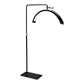 M-Lightz Multipurpose Light for Eyelash Extensions, Tattoo Artist - LED Lash Lamp for Beauty Professionals - Adjustable Brightness & Height - with Phone Holder