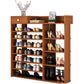 MFURN 7 Tier Multi-Layer Shoe Stand With Cabinet Shelf