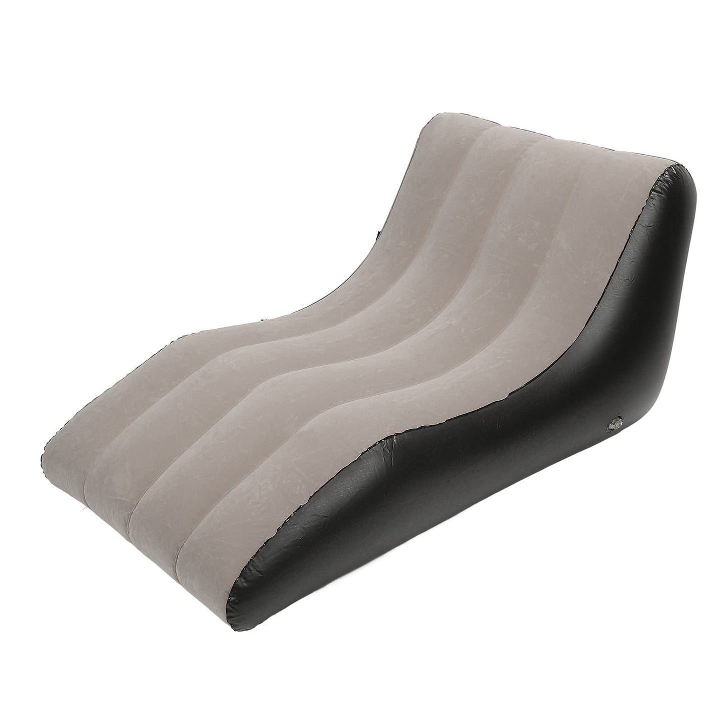 MHome Inflatable Sofa, Comfortable Ergonomic Inflatable Couch Air Sofa Bed Lazy Lounger Chair, Portable Leisure Lounger for Living Rooms, Balconies, Camping, Beaches-Various Colours Available