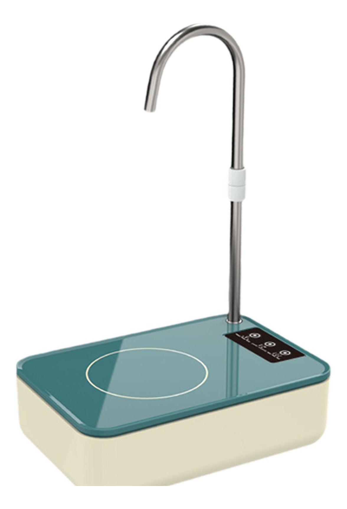 MHome Portable Desktop Water Dispenser Pump, USB Rechargeable Electric Bottle Pump For Universal Bottles, Mini Countertop Water Bottle Pump for Home Office Camping Outdoor