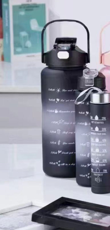 MHome 3pc Water Bottle Set-Various Colours Black Friday Deal