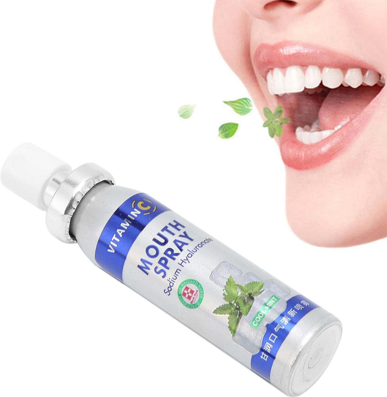 Mouth Freshener Spray, Lightweight Portable 24 Hour Oral Rinse Breath Freshening Spray, Help Fights Bad Breath