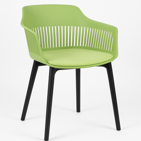 MFurn Modern Nordic PP Dining Chair with Backrest-Various Colours