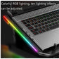 Laptop stand RGB 2 USB Port LED Laptop Cooling Pad
