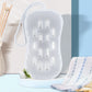 Bath Shower Loofah Silicone Brush Body Scrubber  Skin Cleaning Spa Bath Massager