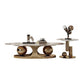 Modern Luxury Nordic Style Coffee Table Set 2pc