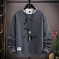 Autumn Men's Sweatshirt Sketch Cat Print Long Sleeve T-shirt Fashion Men's Clothing