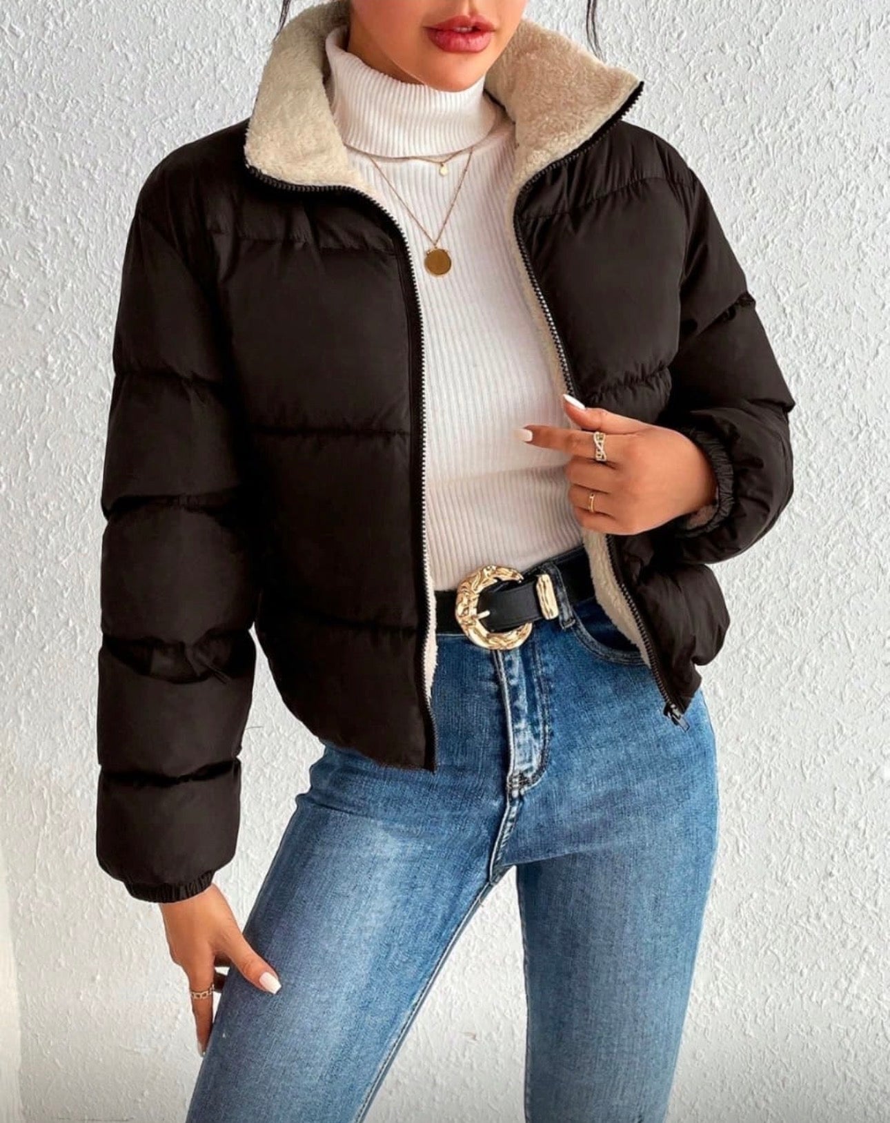 Ladies Winter Puffer Jackets - Various Colours