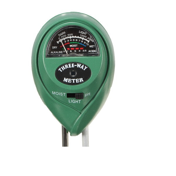 3 IN 1 Soil PH, Moisture and Light Meter