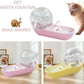 Pet Water Drinking Dispenser, Snail Shaped Ultra Quiet Automatic Circulation Pet Water Fountain For Indoor Pet