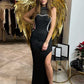 Ladies Maxi Evening Dress with Stones and Rhinestones-Various Options