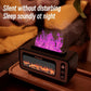 Fireplace Flame Aromatherapy Air Humidifier USB Colorful Night Light Essential Oil Diffuser 200ml