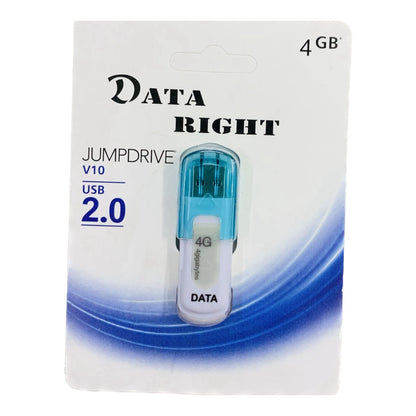 DATA USB Flash Drive - White 4GB & 2GB