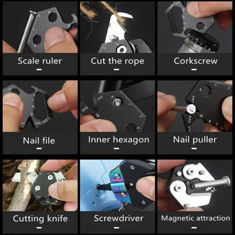 Multifunctional Portable Screwdriver Folding Pocket Knife