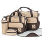 MBaby 5-Piece Multifunctional Baby Changing & Diaper Bag Set