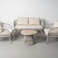 MFURN Tracy Modern Weave Design Outdoor Patio 4pc Set