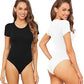 Ladies Shortsleeved Bodysuits-Various Colours