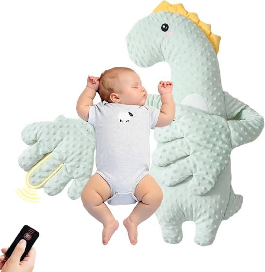 Dino Hug Soothing Pillow (with Patting Function)