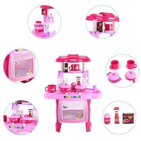 Girls Play Kitchen Set