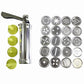 Cookie Press Kit Cookie Press Machine Kit Stainless Steel
