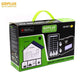 GD Lite GD-8017 Plus Solar Lighting System | Rechargeable LED Light Kit with Solar Panel