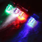 LED Deep Drop Underwater Fishing Light Diamond Tubular Style Bait Lure Squid, 350/700hrs Lifespan, 1000M Deep