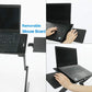 Air Space Adjustable Laptop Stand with Removable Mouse Pad & Cooling Fan