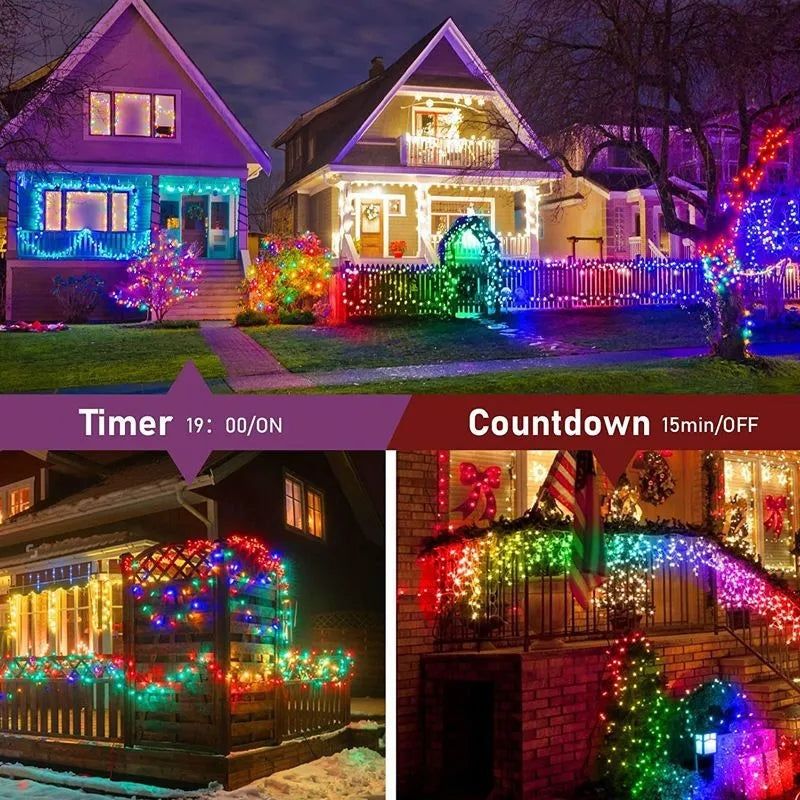 RGB 10M Waterproof Outdoor/Indoor Decorative Led String Lights